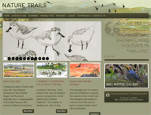 Tablet Screenshot of naturetrails-thailand.com